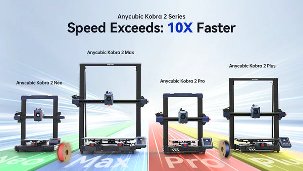 Presentazione della serie Anycubic Kobra 2: Scopri Stampanti 3D ad Alta Velocità