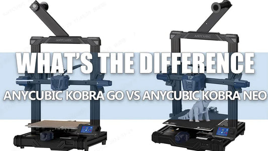 Anycubic Kobra Neo vs Kobra Go - Differenze e Confronto