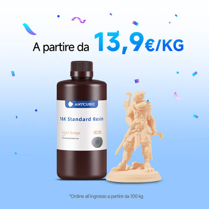 Resina standard 16K 10-100KG