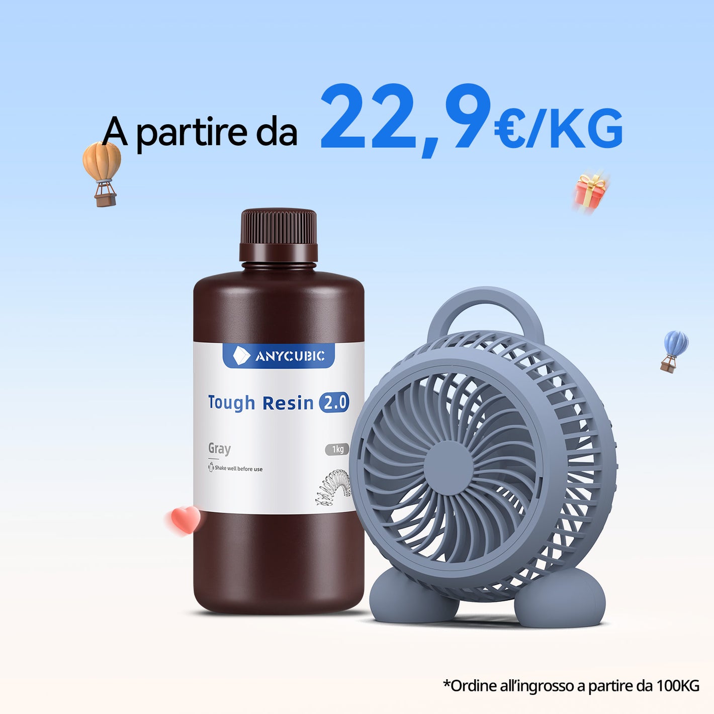 Resina Resistente 2.0 10-100kg Offerte
