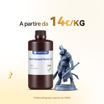 Resina UV a Base Vegetale 2.0 10-100kg Offerte