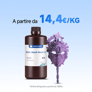 Resina Lavabile ad Acqua 2.0 10-100kg Offerte