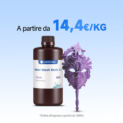 Resina Lavabile ad Acqua 2.0 10-100kg Offerte