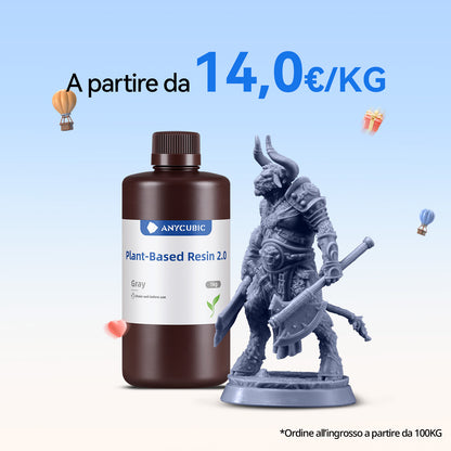 Resina UV a Base Vegetale 2.0 10-100kg Offerte