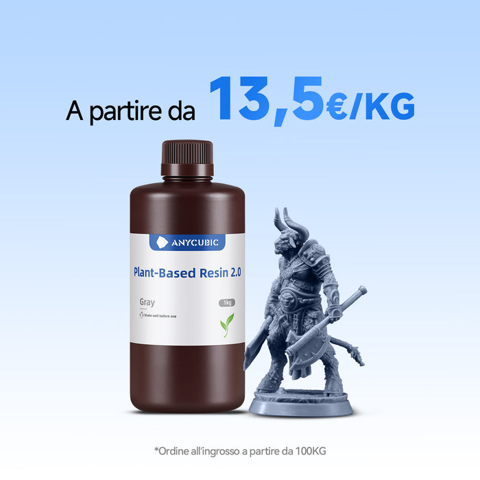 Resina UV a Base Vegetale 2.0 10-100kg Offerte