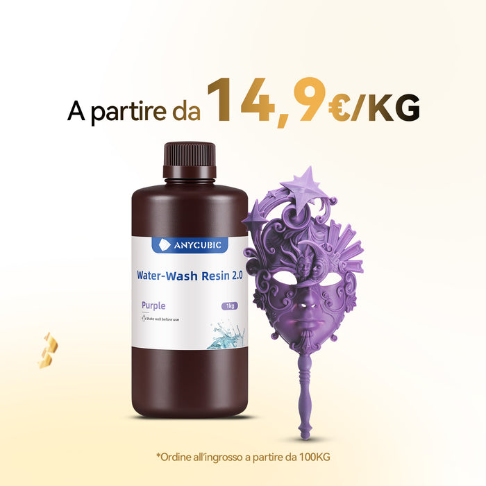 Resina Lavabile ad Acqua 2.0 10-100kg Offerte