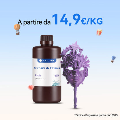 Resina Lavabile ad Acqua 2.0 10-100kg Offerte