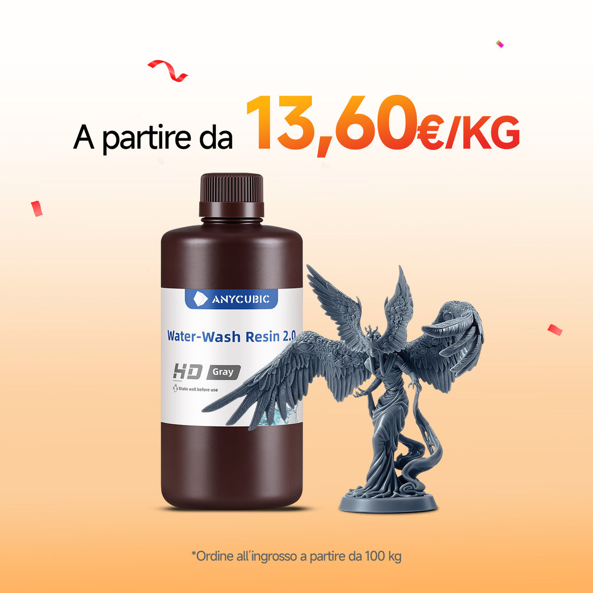 Resina Lavabile ad Acqua 2.0 10-100kg Offerte