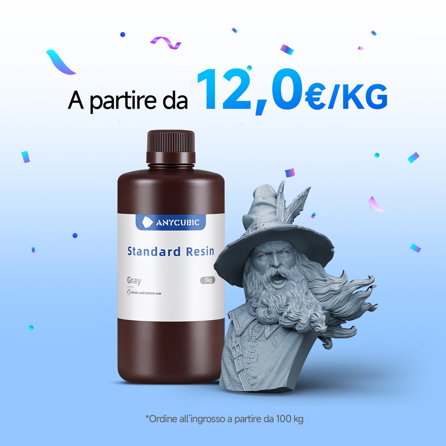 Resina Standard 10-100kg Offerte