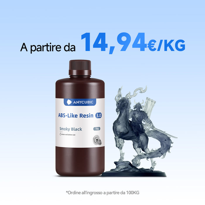 Resina ABS-Like 3.0 10-100kg Offerte