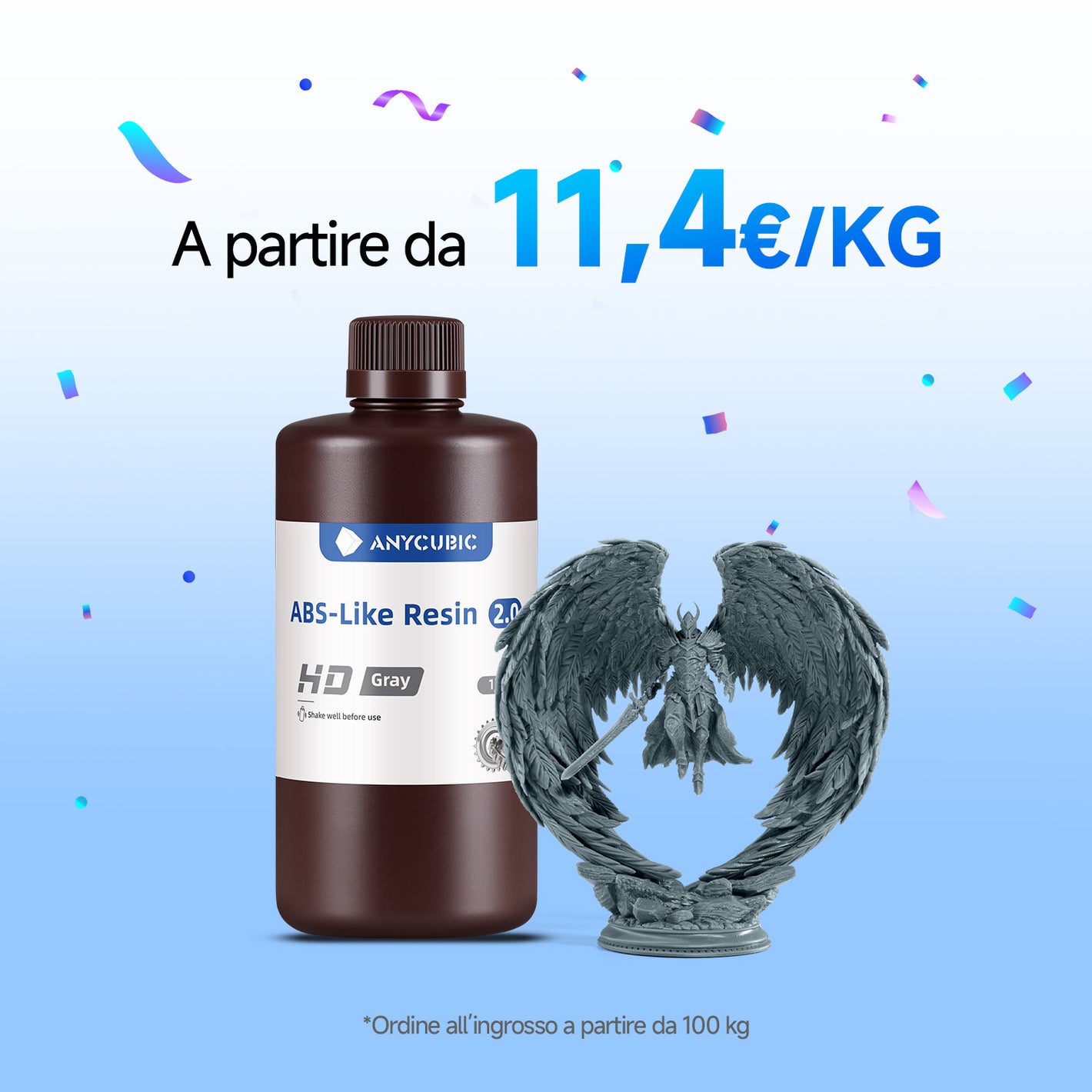 Resina ABS-Like 2.0 10-100kg Offerte