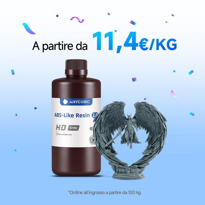 Resina ABS-Like 2.0 10-100kg Offerte