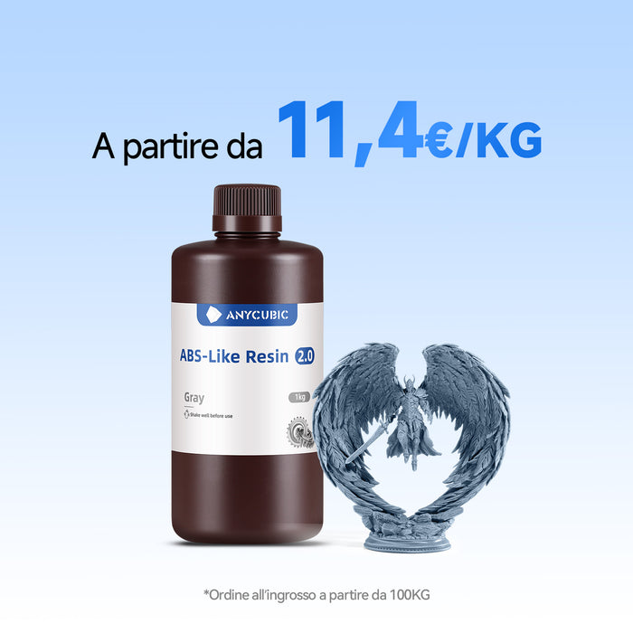 Resina ABS-Like 2.0 10-100kg Offerte