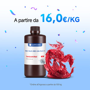 Resina ABS-Like 3.0 Lavabile ad Acqua 10-100kg Offerte