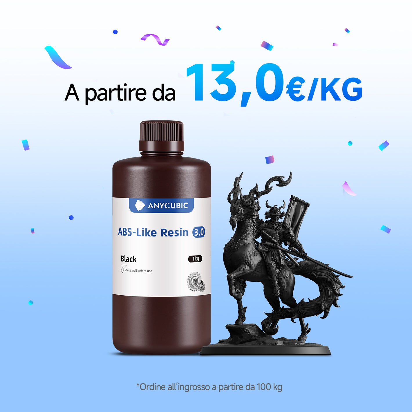 Resina ABS-Like 3.0 10-100kg Offerte
