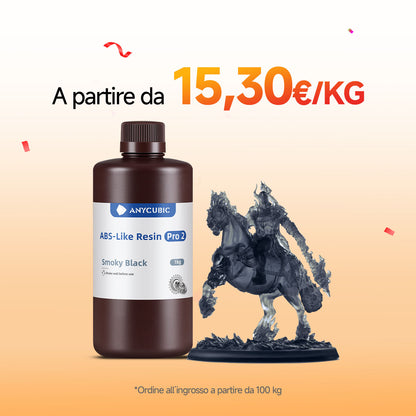 Resina ABS-Like Pro 2 10-100kg Offerte
