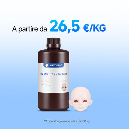 Resina resistente all'usura BJD 10-100 kg