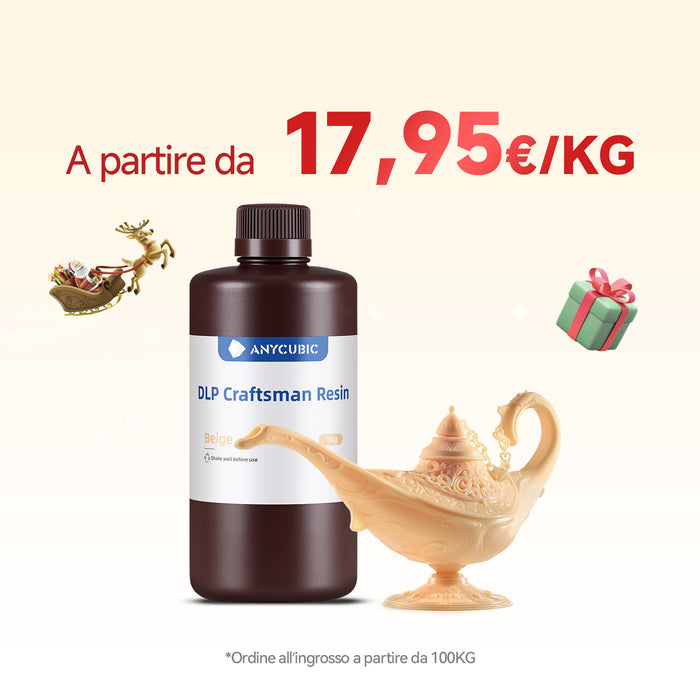 Resina Artigianale DLP 10-100kg Offerte