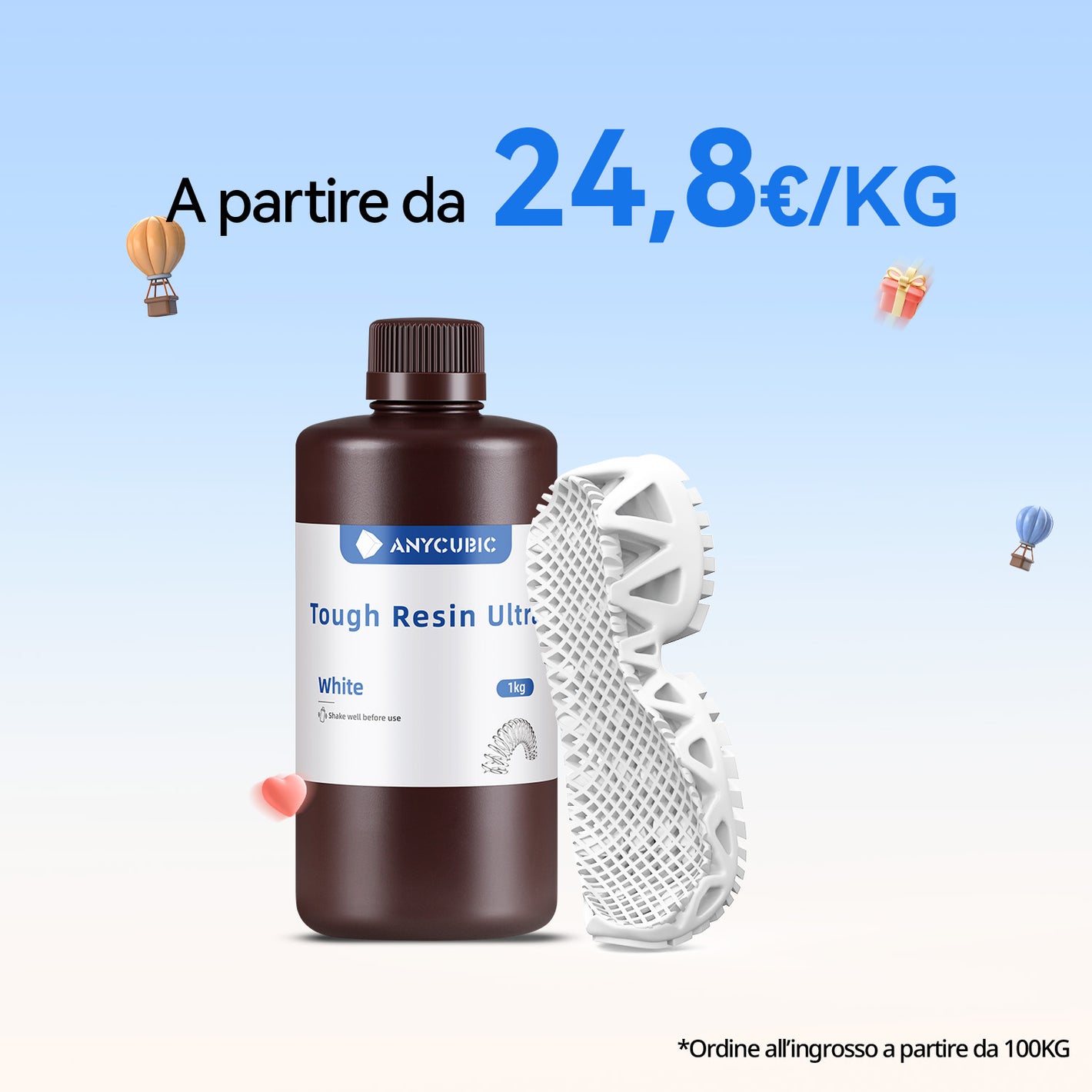 Resina Resistente Ultra 10-100kg Offerte