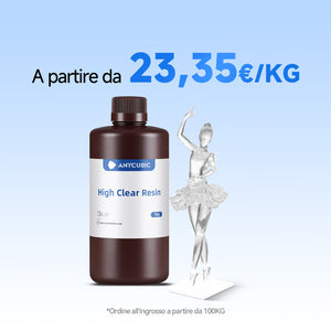 Resina Alta Trasparente 10-100kg Offerte