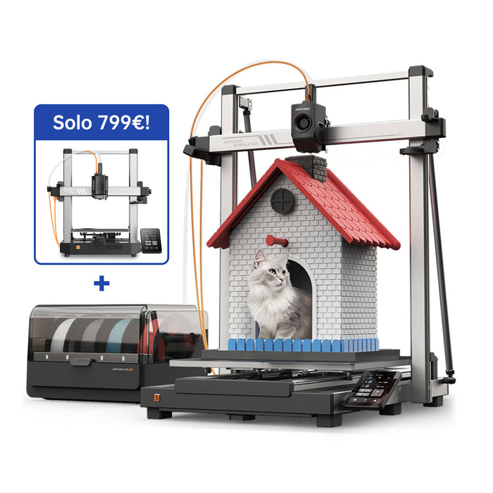 Anycubic Kobra 3 Max Combo + Kobra 3 a soli 799€!