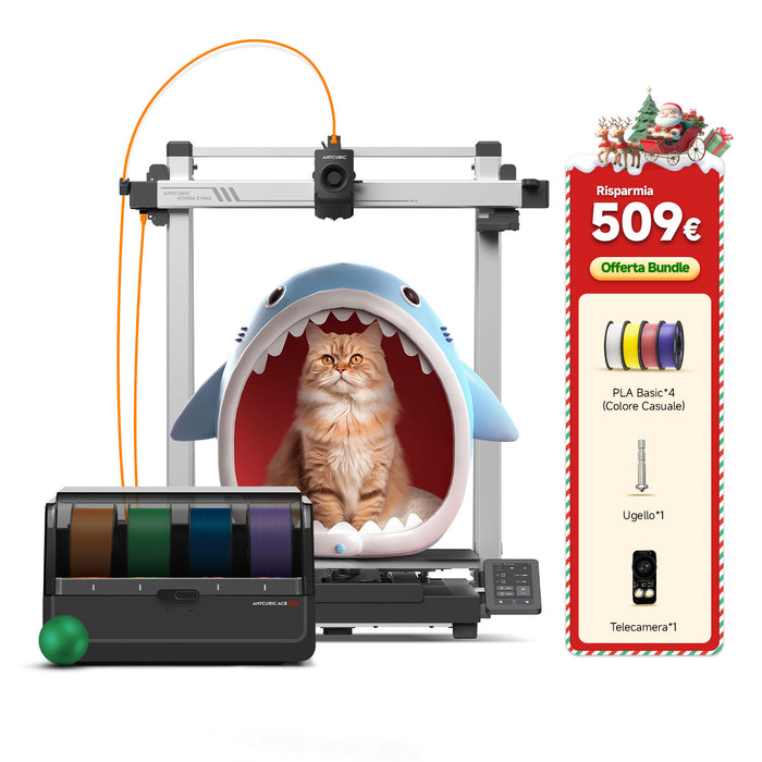 Kobra 3 Max Combo Bundle Veloce e Grande Formato a 4 Colori