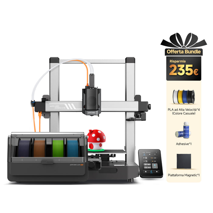 Kobra 3 V2 Combo Starter Bundle a 4 Colori