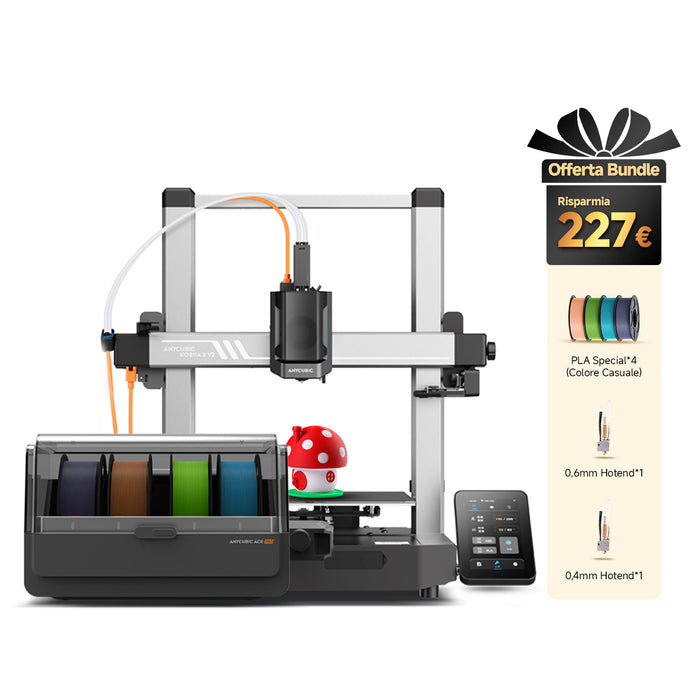 Kobra 3 V2 Combo Starter Bundle a 4 Colori