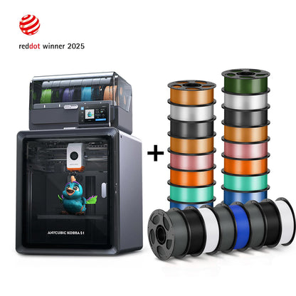 Anycubic Kobra S1 Combo 24 rotoli di filamento con spedizione gratuita