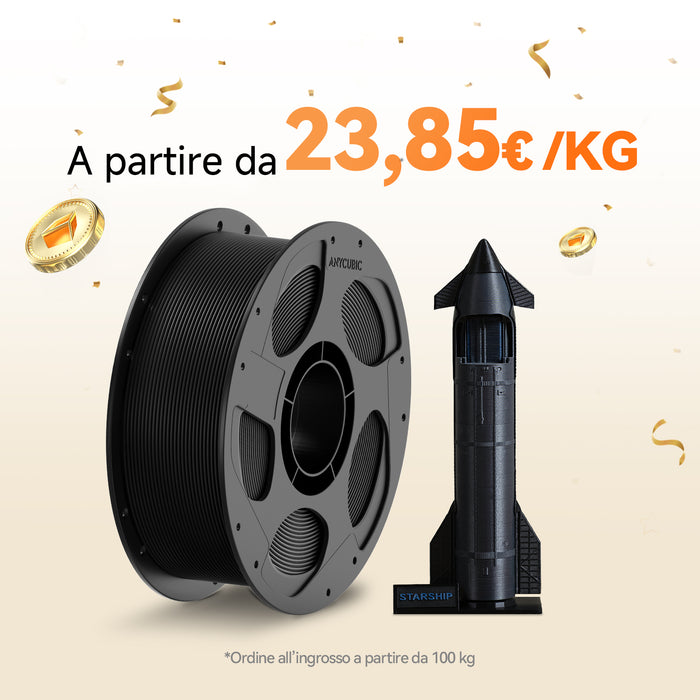 Offerte filamenti PETG-CF 10-100 kg