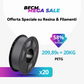 PETG 10-100kg Offerte