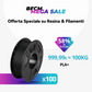 PLA+ 10-100kg Offerte