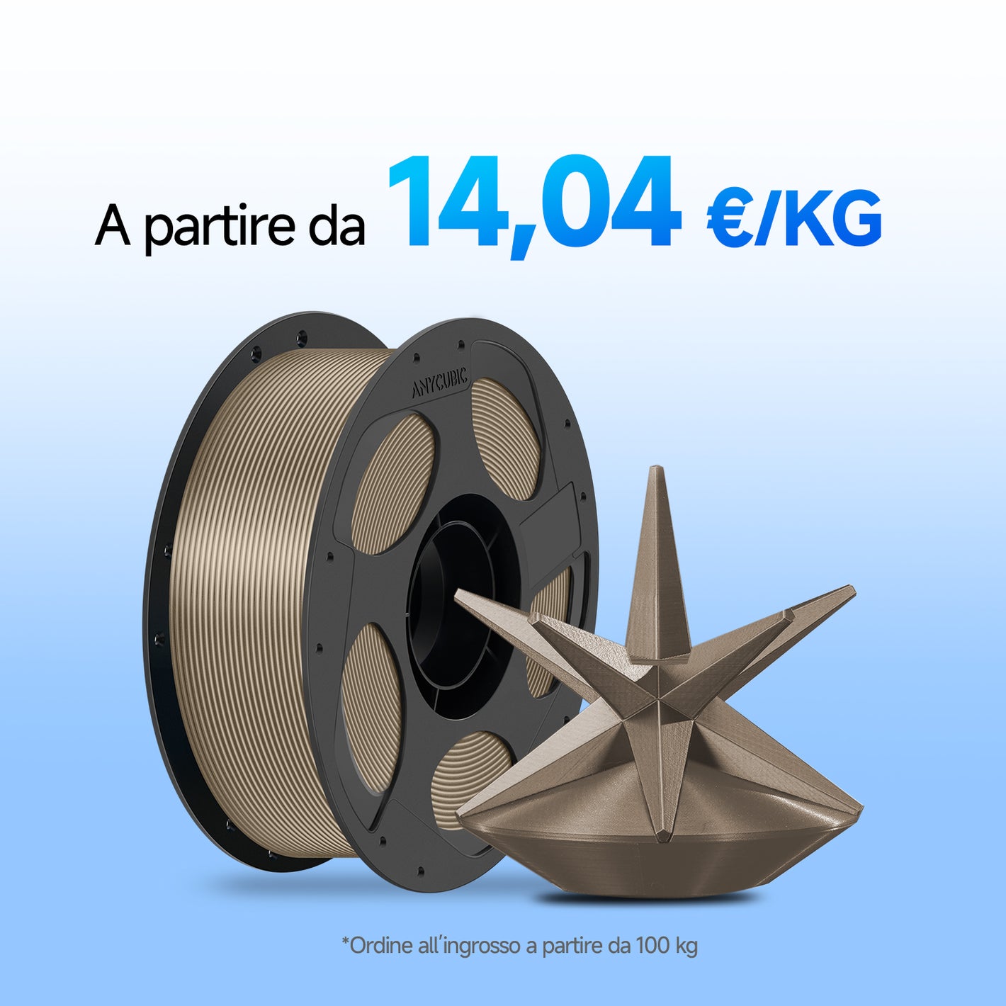PLA Metal 10-100kg Offerte