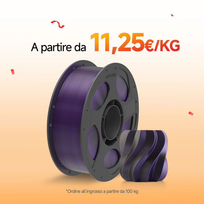 PLA Seta Doppio/Tri-Colore 10-100kg Offerte