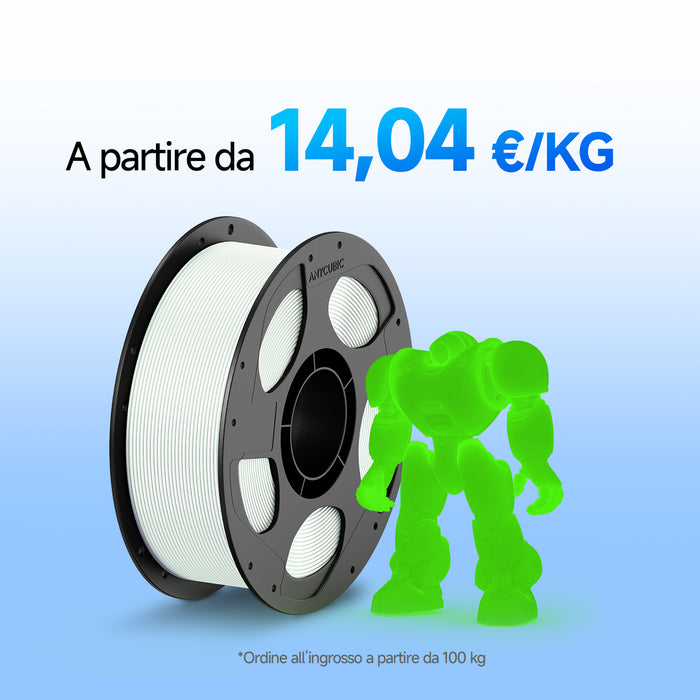 PLA Glow 10-100kg Offerte