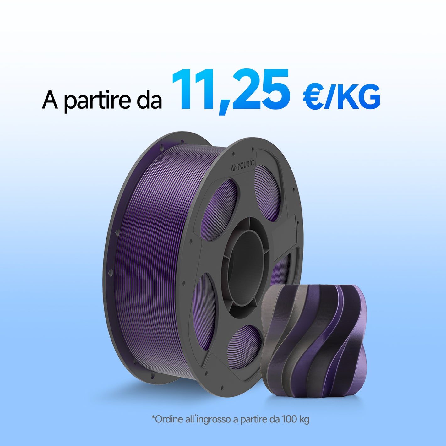 PLA Seta Doppio/Tri-Colore 10-100kg Offerte