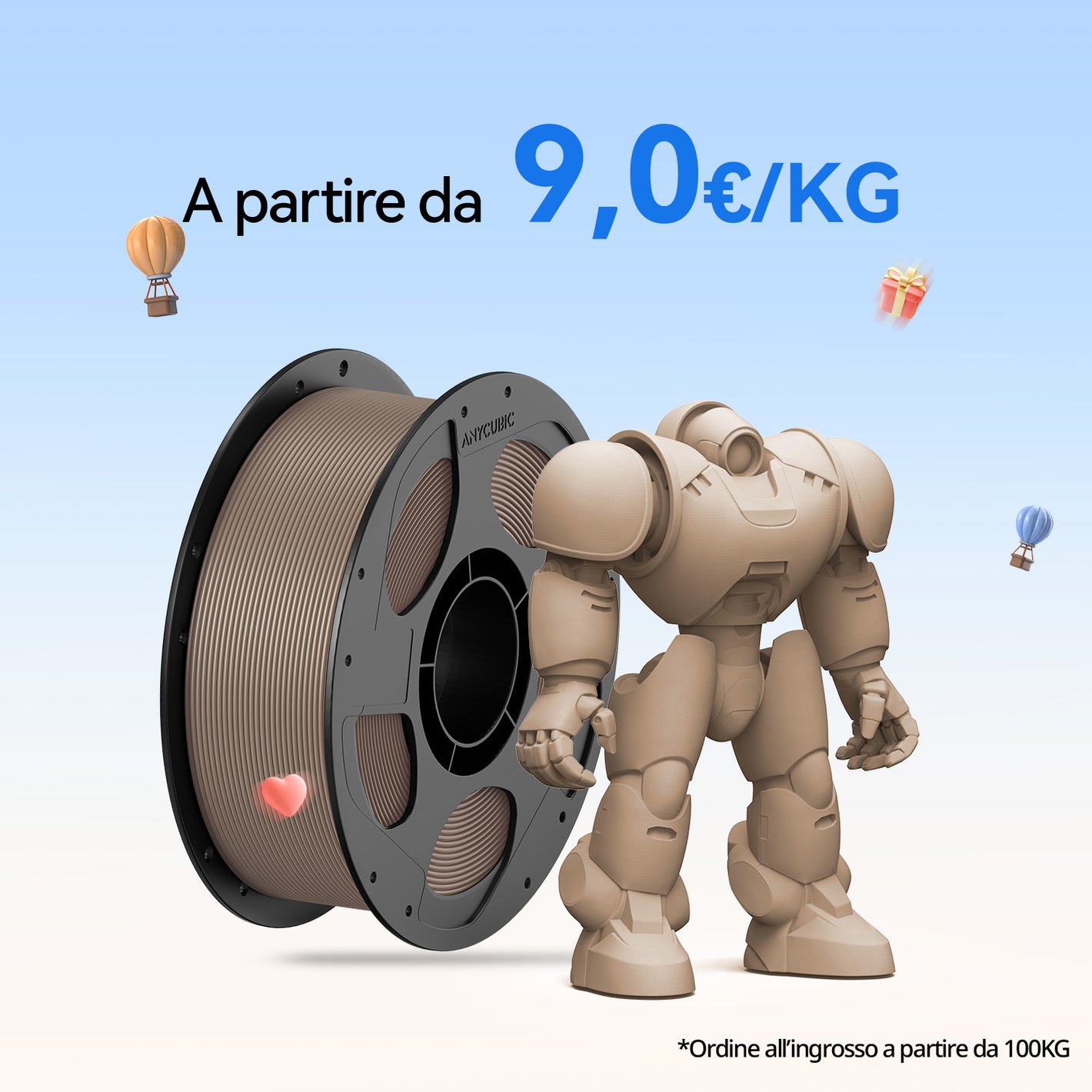 PLA Basic 10-100kg Offerte