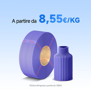 PLA Basic Refill 10-100kg Offerte
