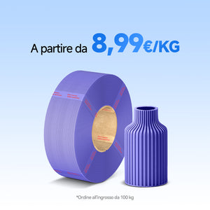 PLA Basic Refill 10-100kg Offerte