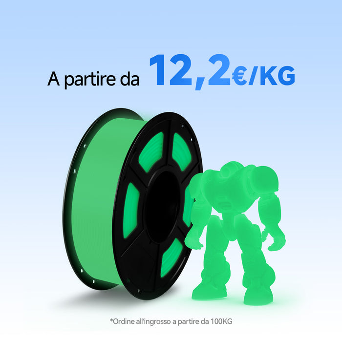 PLA Glow 10-100kg Offerte
