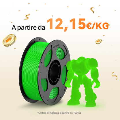 PLA Glow 10-100kg Offerte