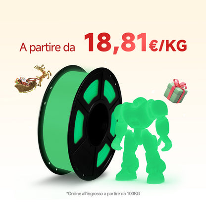 PLA Glow 10-100kg Offerte