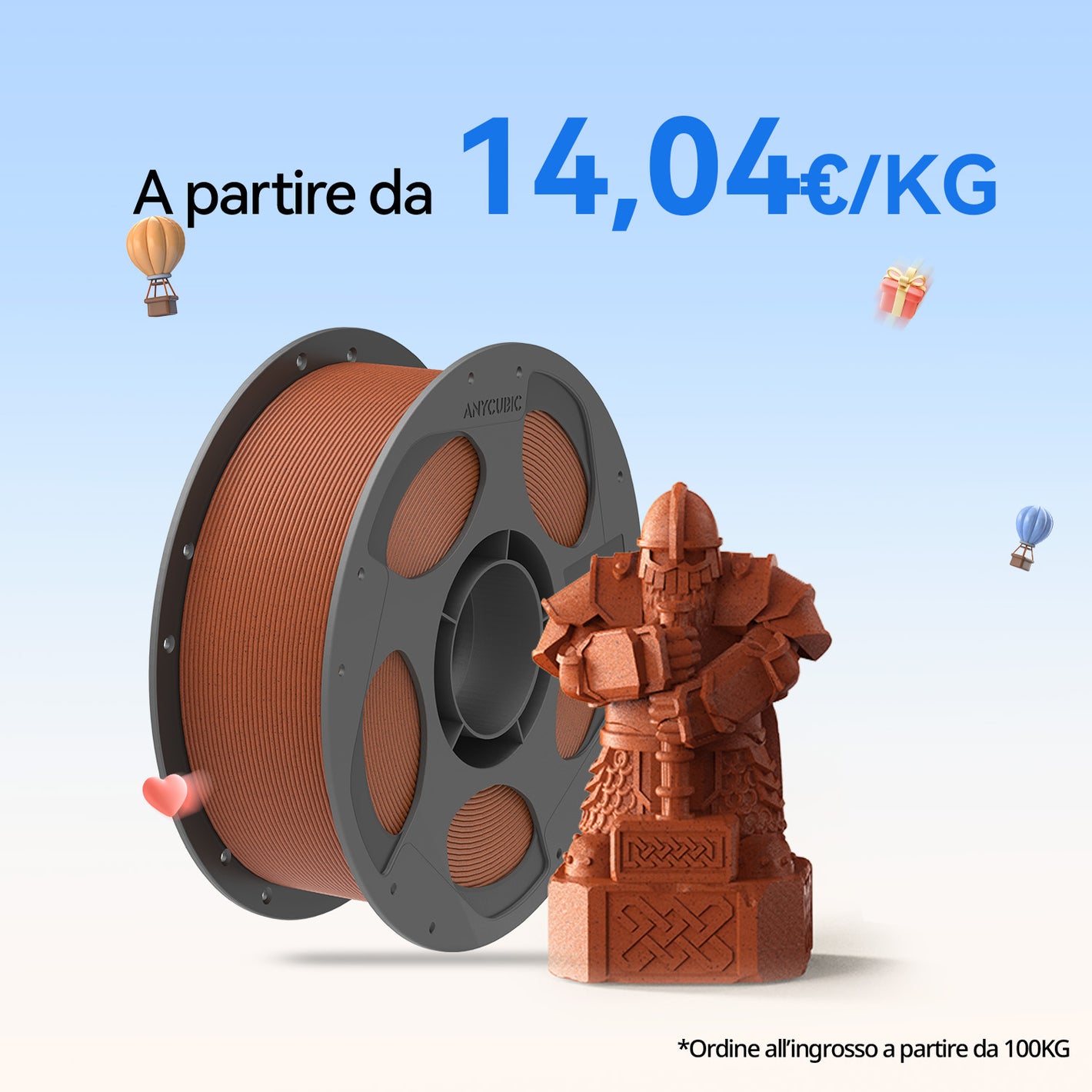 PLA Marble 10-100kg Offerte