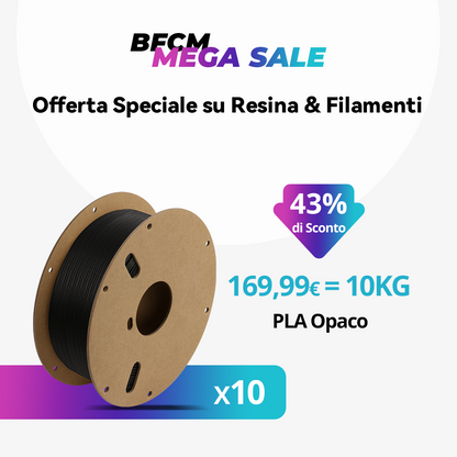 PLA Opaco 10-100kg Offerte