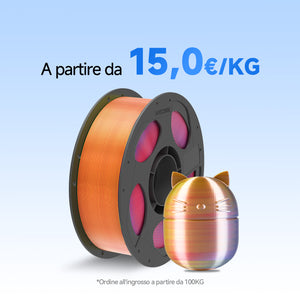 PLA Seta Doppio/Tri-Colore 10-100kg Offerte
