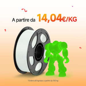 PLA Glow 10-100kg Offerte