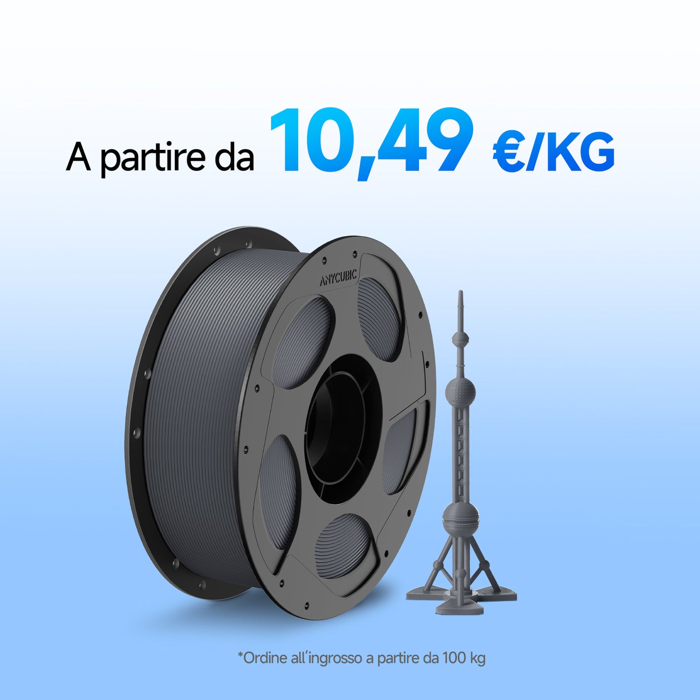 PLA+ 10-100kg Offerte