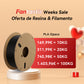 PLA Opaco 10-100kg Offerte