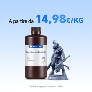Resina UV a Base Vegetale 2.0 10-100kg Offerte
