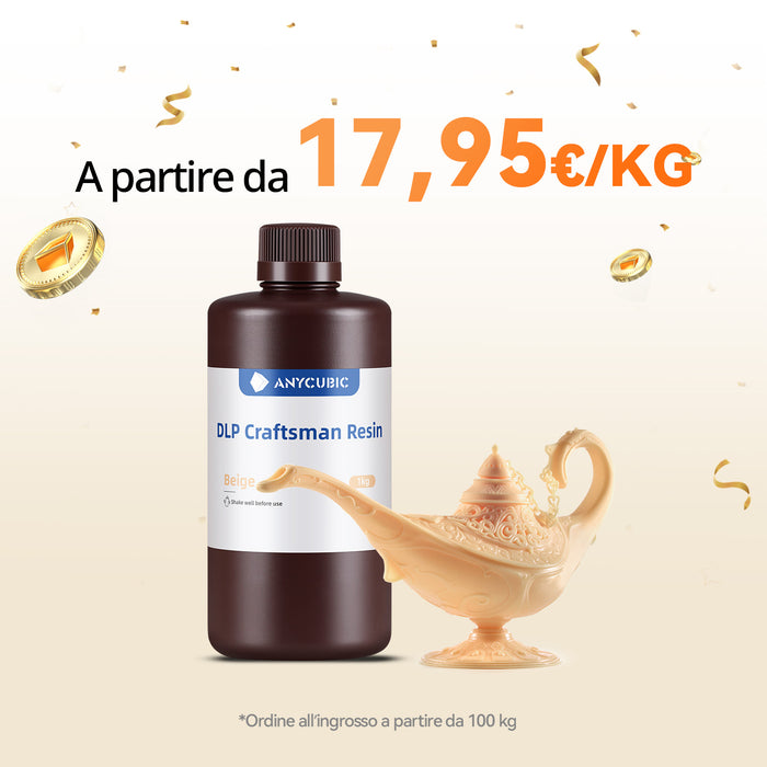 Resina Artigianale DLP 10-100kg Offerte